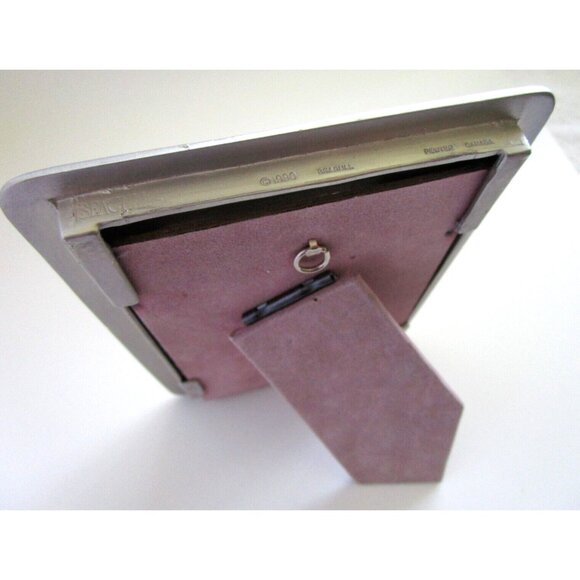 Vintage Seagull Canada Pewter Woman Golfer Scene Picture Frame - 1990 - 3.5 x 5 - Picture 13 of 15